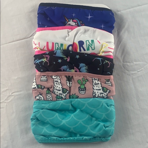 Glitzy face masks (set of 5) - Picture 2 of 3